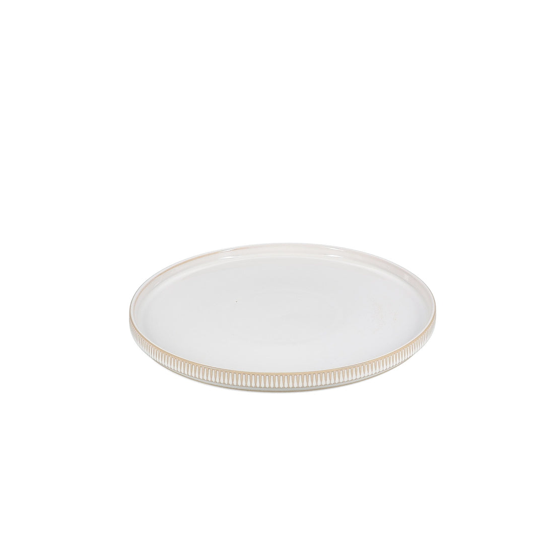 Salt &amp; Pepper - Plat bord 25,5xH2cm beige Silva
