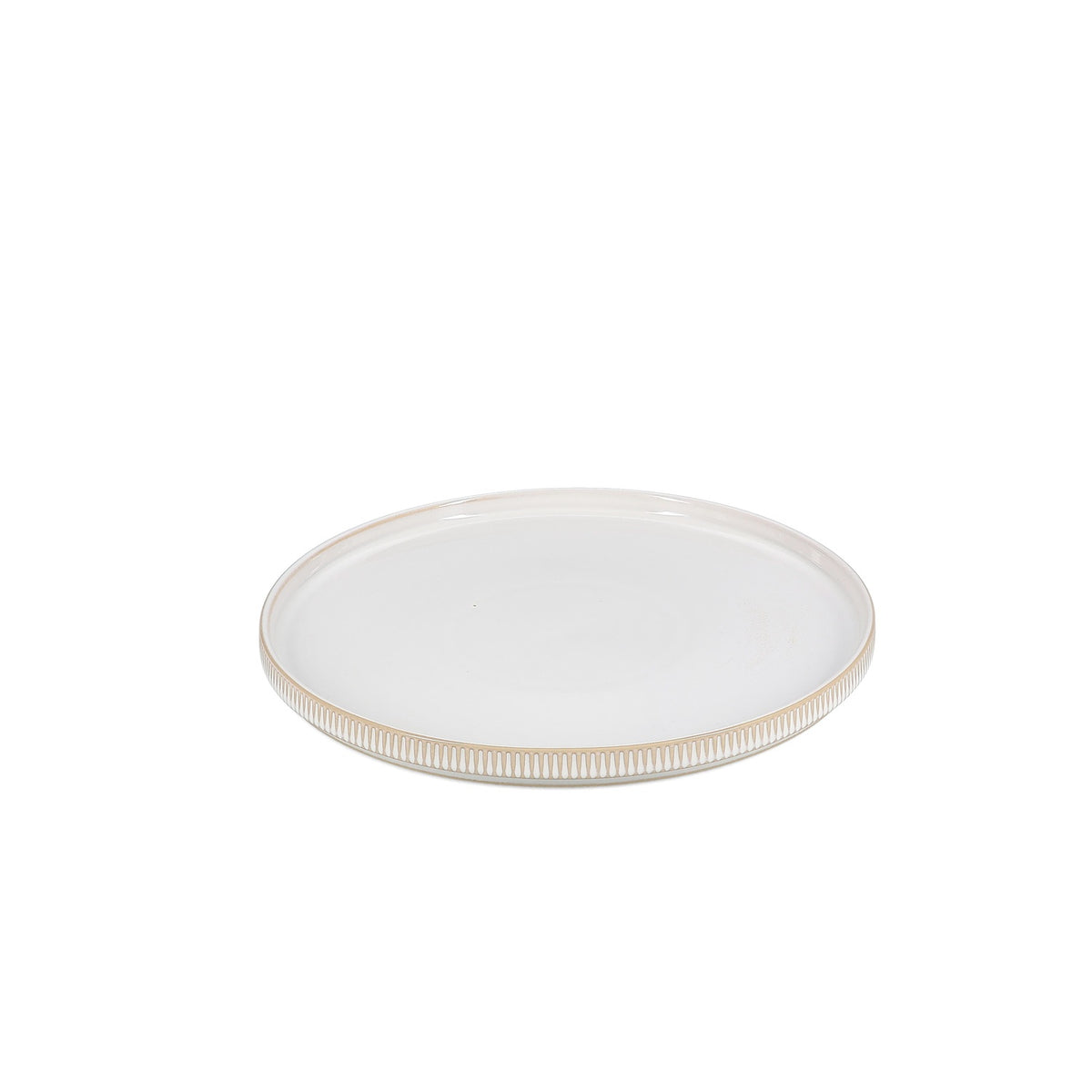 Salt & Pepper - Plat bord 25,5xH2cm beige Silva
