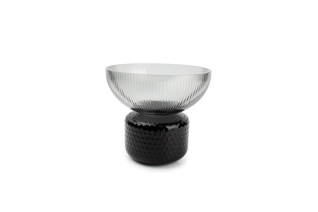 ONA - Vaas 22xH19cm smoked Coco