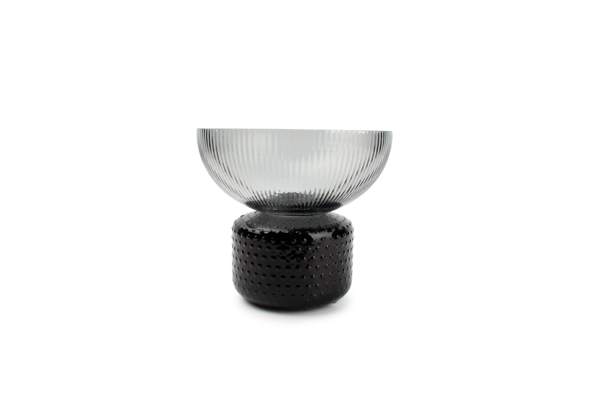 ONA - Vaas 22xH19cm smoked Coco