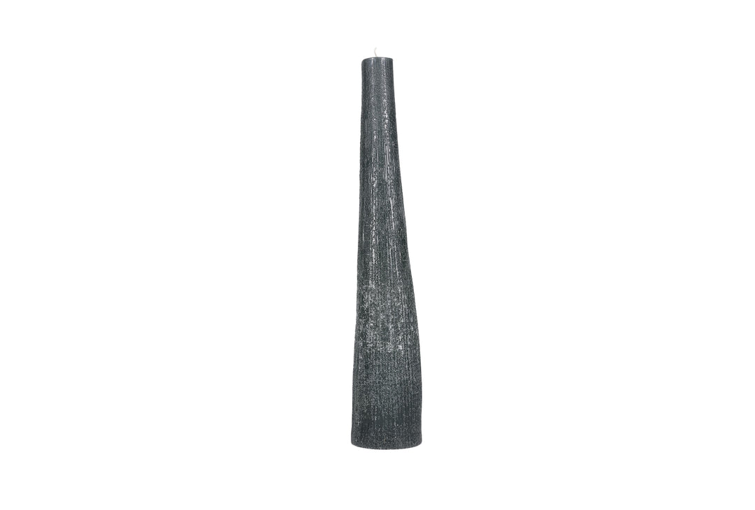Salt &amp; Pepper - Kaars 9xH40cm blauw Twig