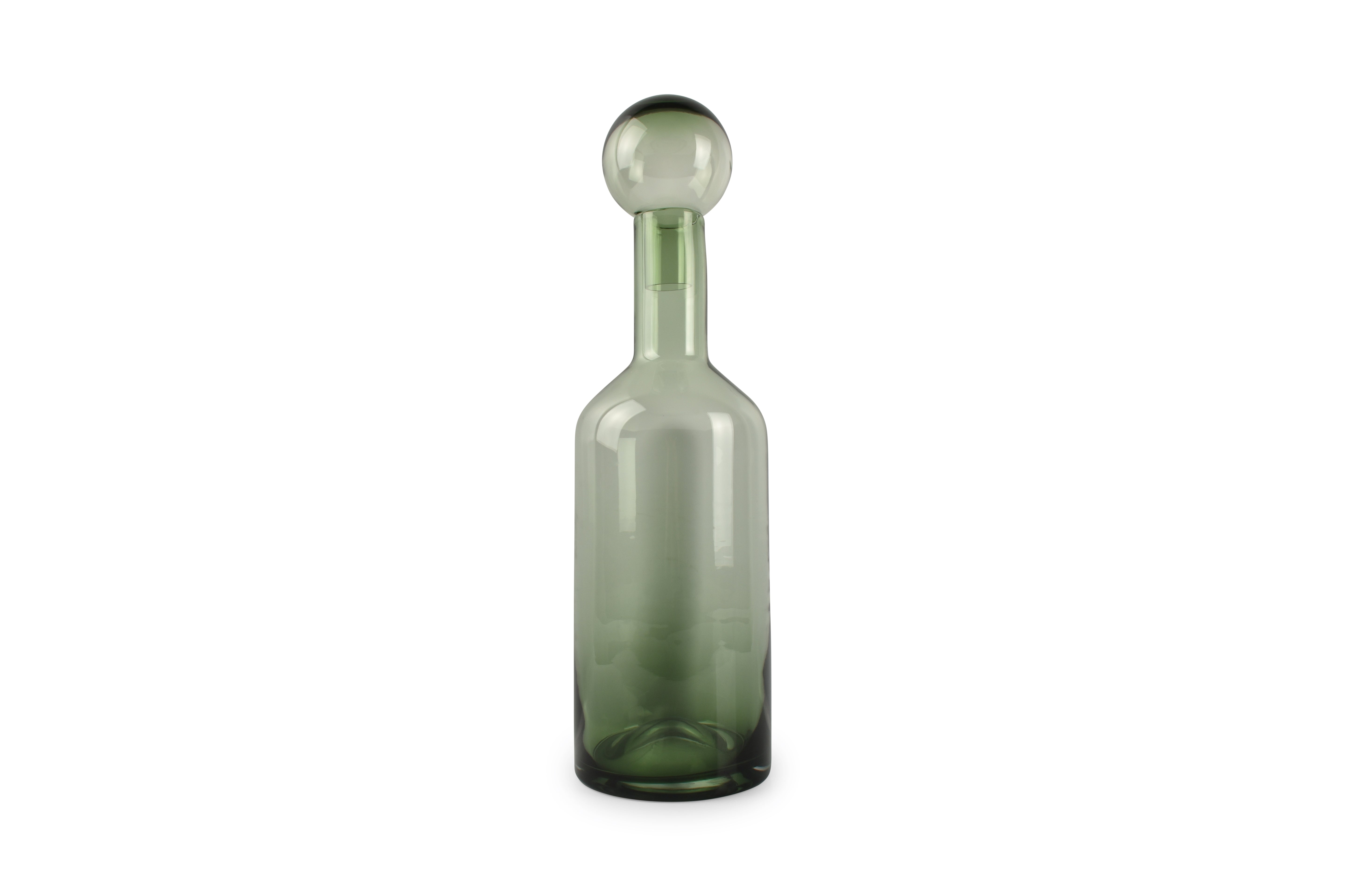 Vaas met stop 15,5xH55cm groen Fera