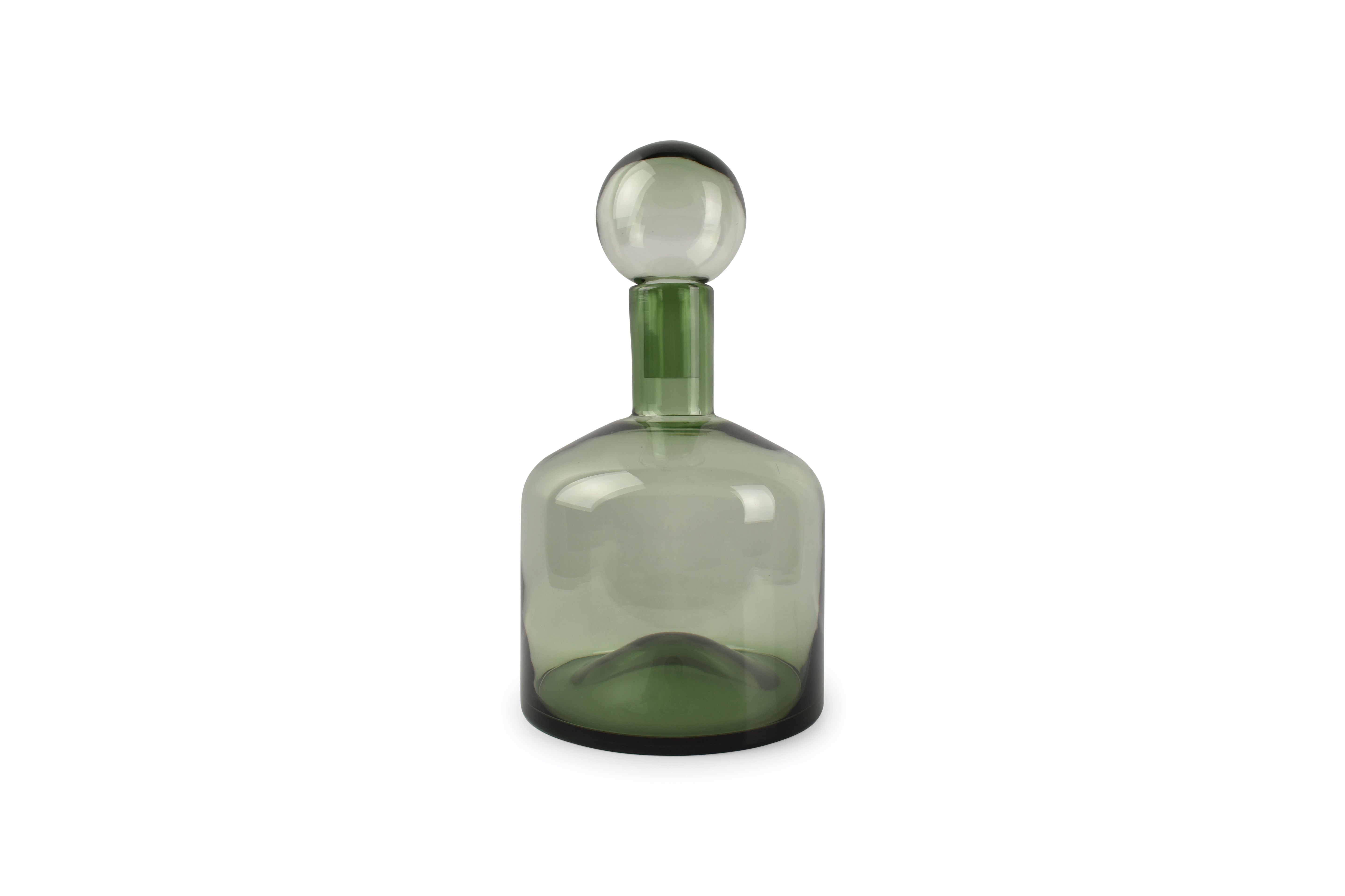 Vaas met stop 22xH40,5cm groen Fera