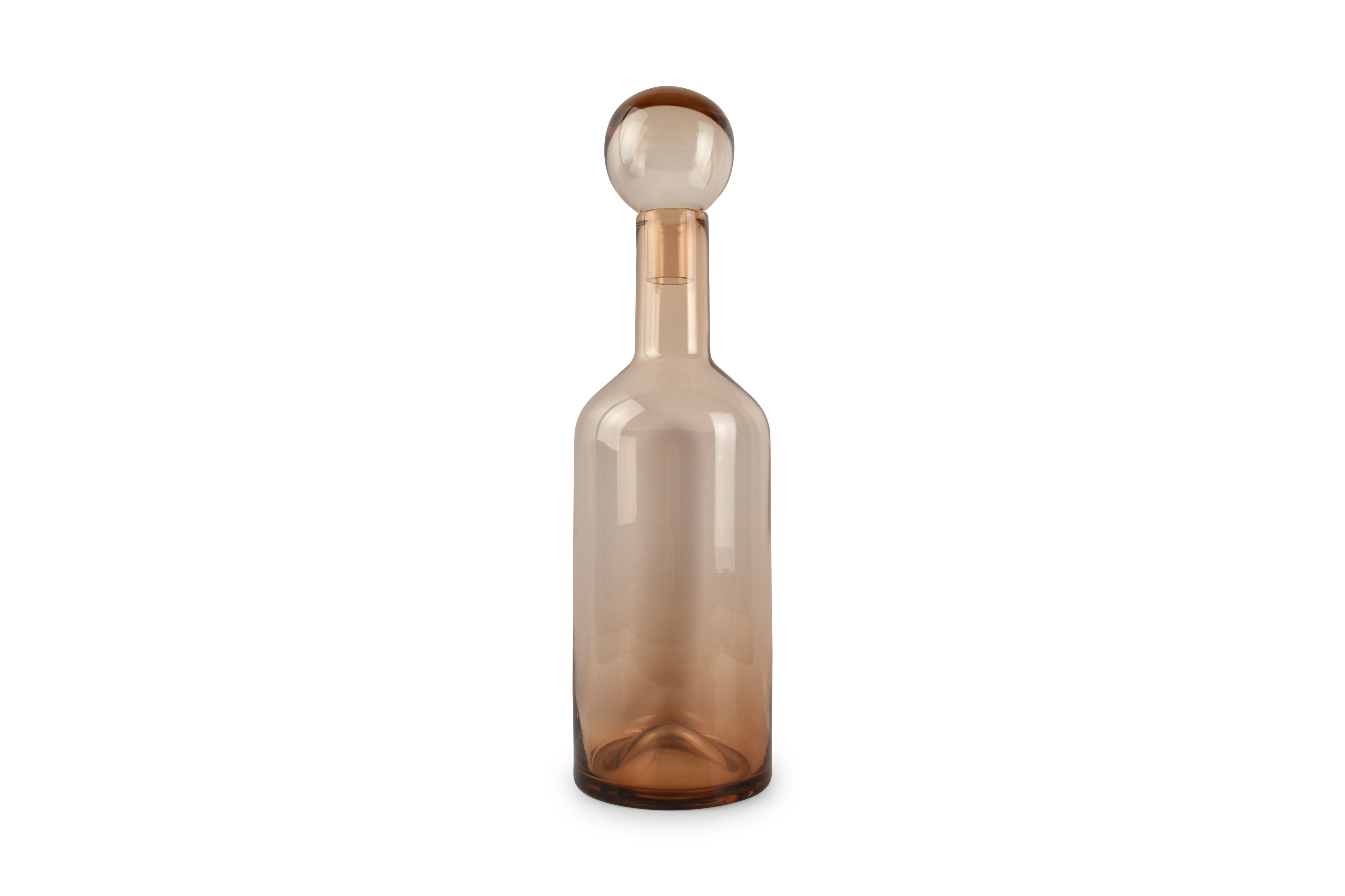 Vaas met stop 15,5xH55cm amber Fera
