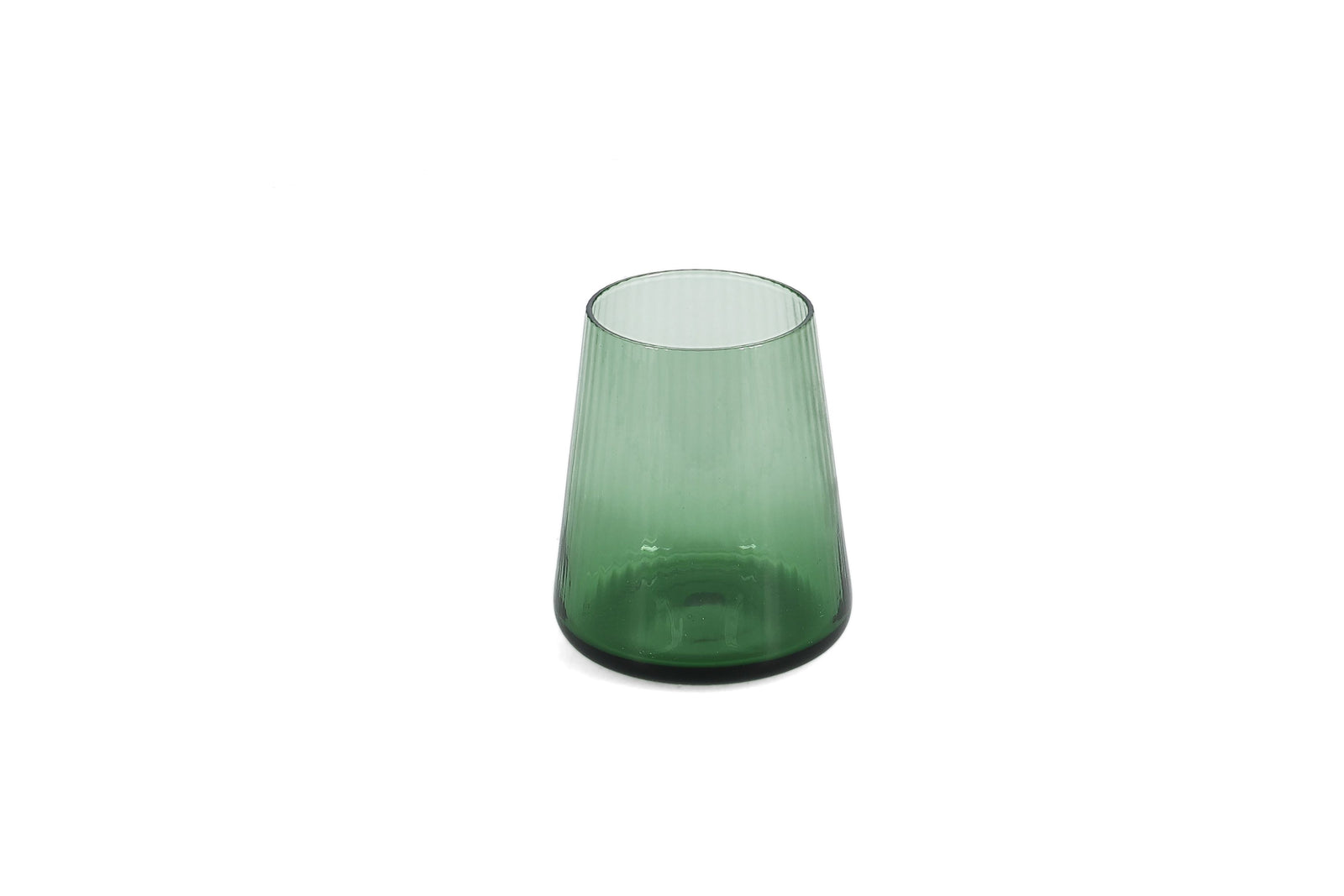 Salt & Pepper - Glas 30cl donkergroen Ray - set/4
