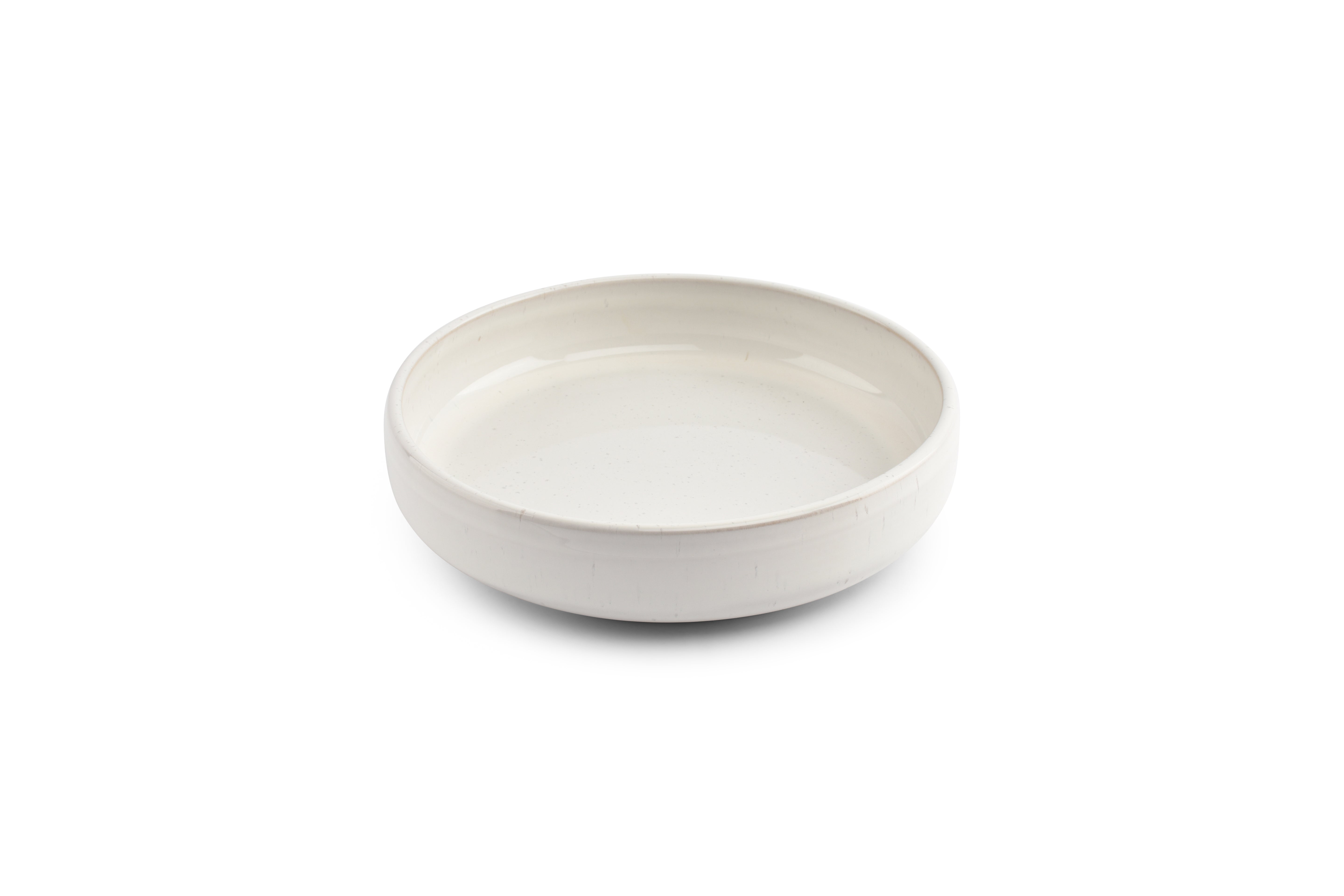 Diep bord 22,5xH5cm pearl Curvy