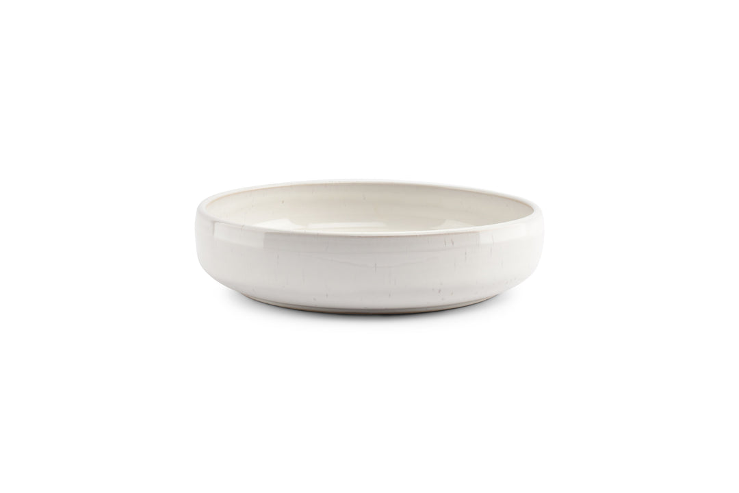 Salt &amp; Pepper - Diep bord 22,5xH5cm pearl Curvy - Set van 2