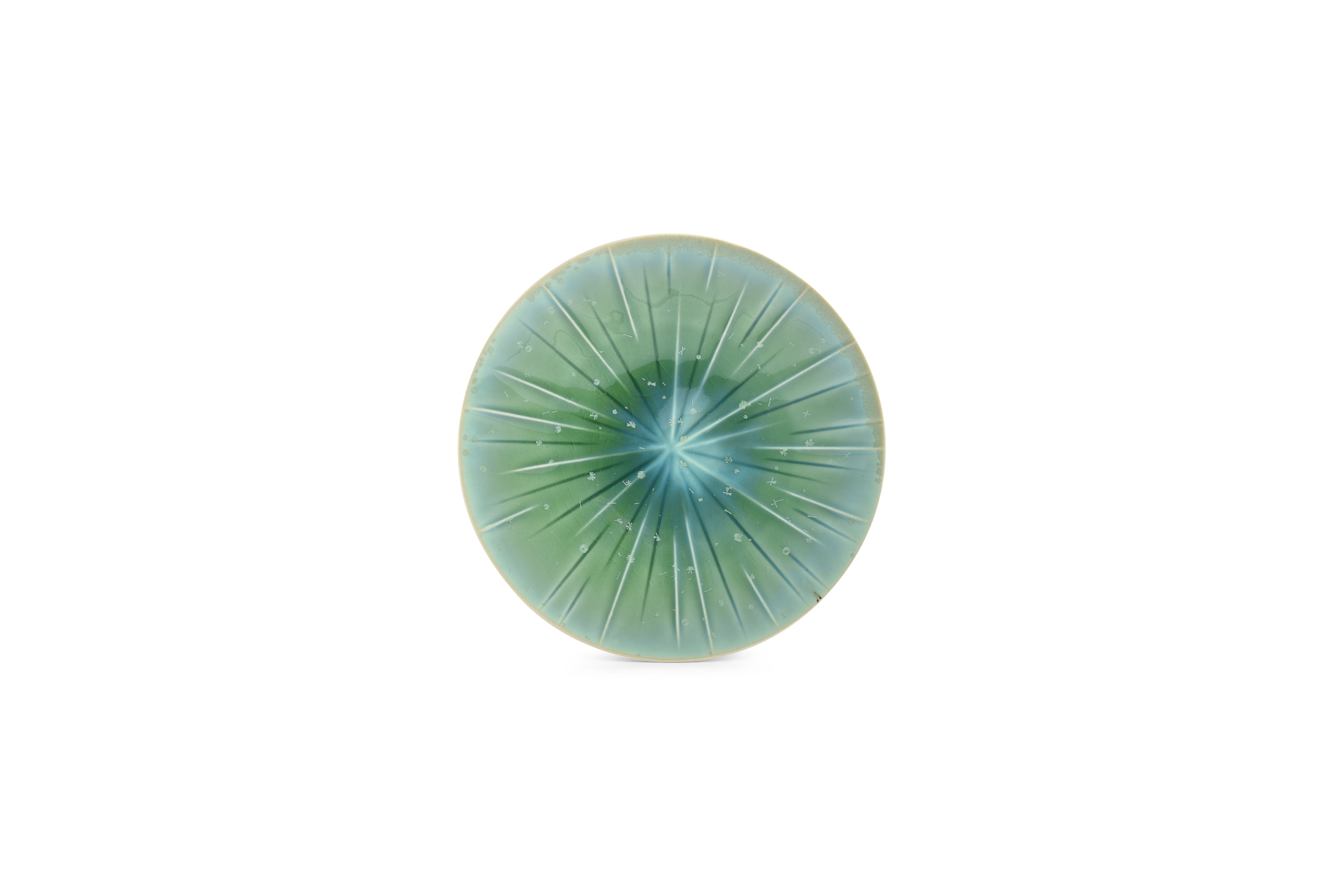 Plat bord 21cm turquoise Eclipse