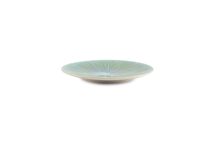 Salt &amp; Pepper - Plat bord 21cm turquoise Eclipse - Set van 4