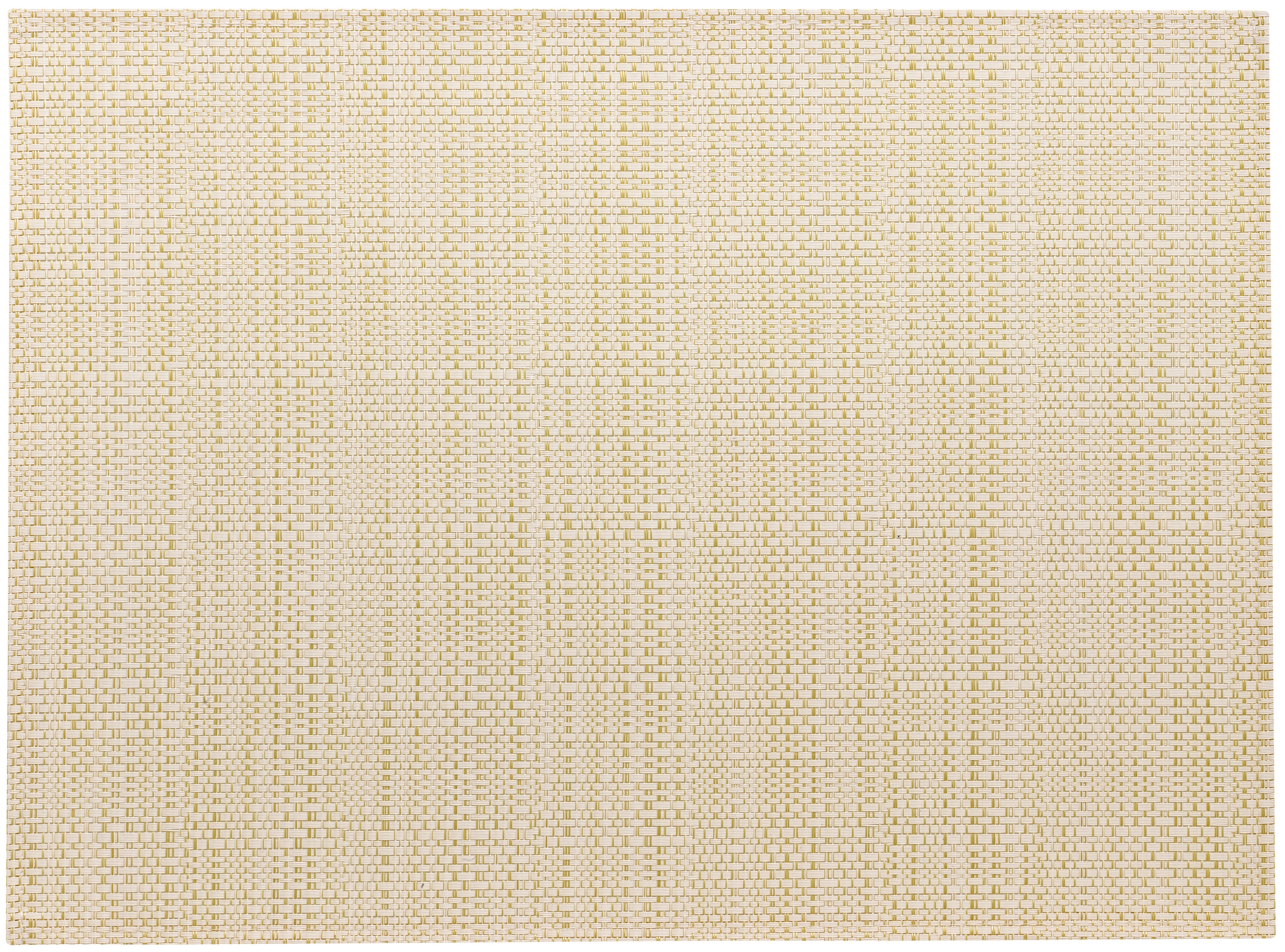 Placemat Set Canna Neige/Or 33 X 45