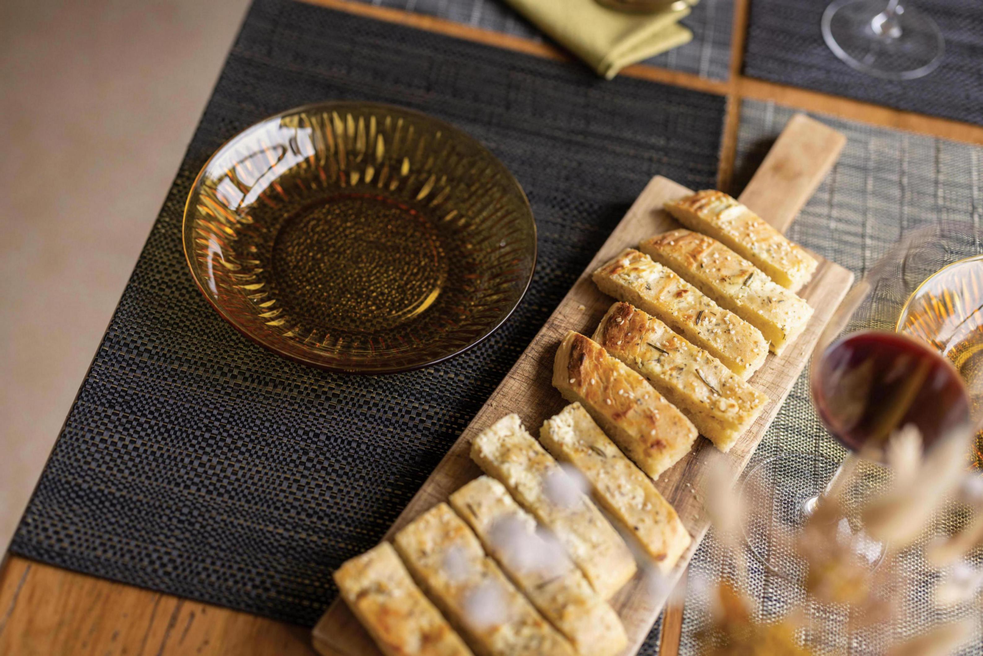 Placemat Set Canna Ombre/Or 33 X 45