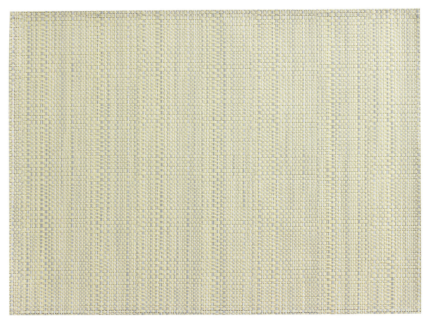 Geweven PVC placemat Canna Ivoire 33 X 45