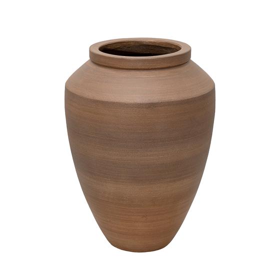 Pottery Pots - Bloempot Dafni L, Wortelbruin