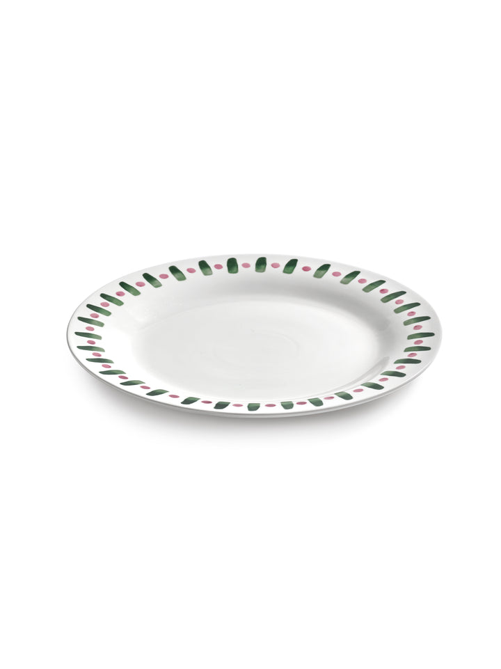 Serax - Marie Michielssen - Serveerbord Paars Groen Rond Charly