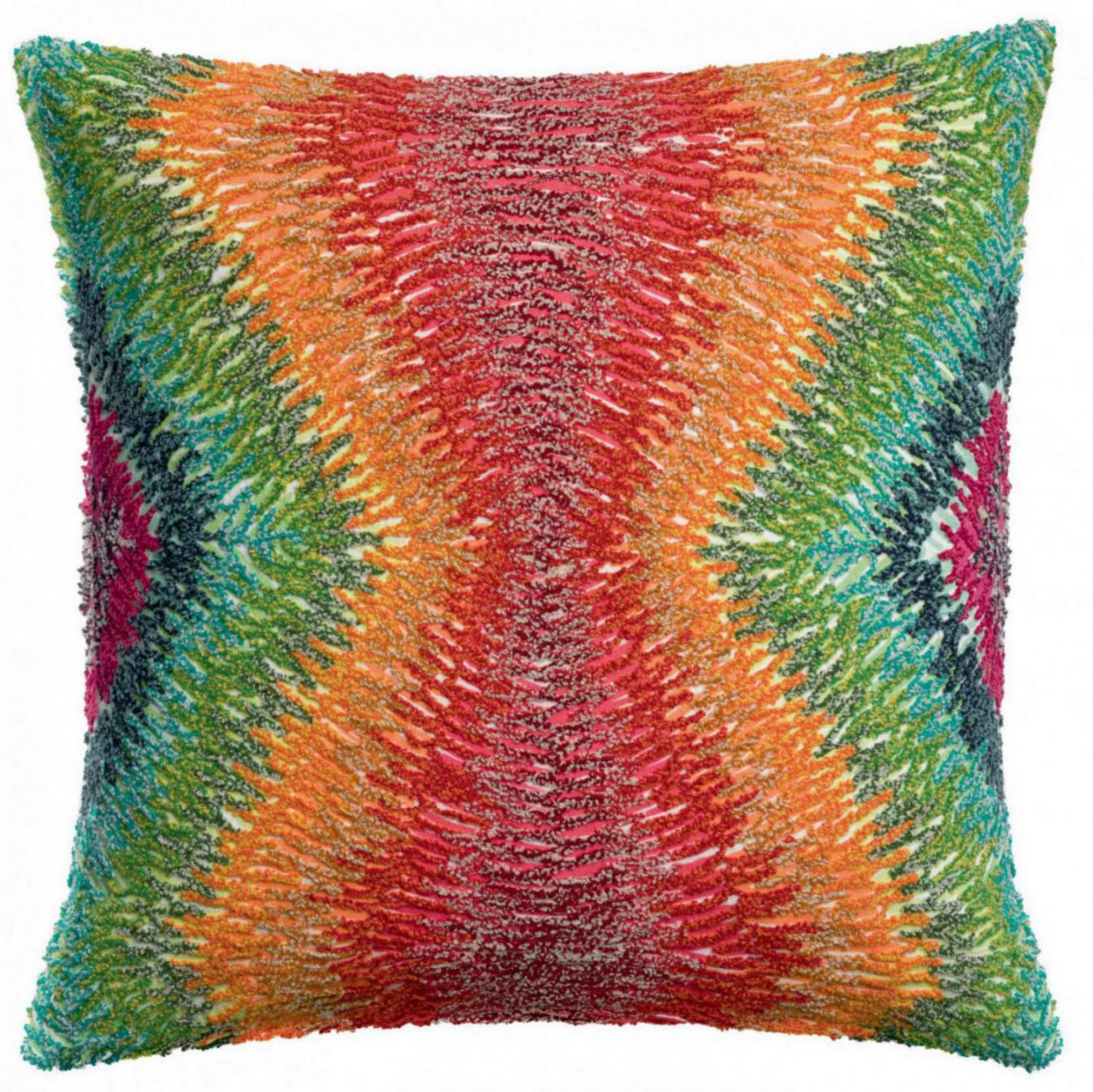 Geborduurd kussen Stella Multico 45 X 45