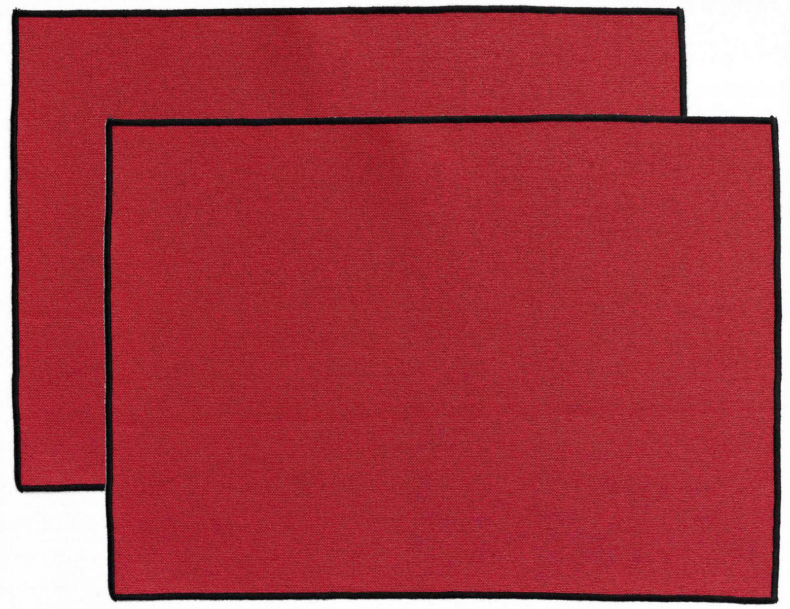 Set van 2 gerecycleerde placemats Laora Tango 33 X 45