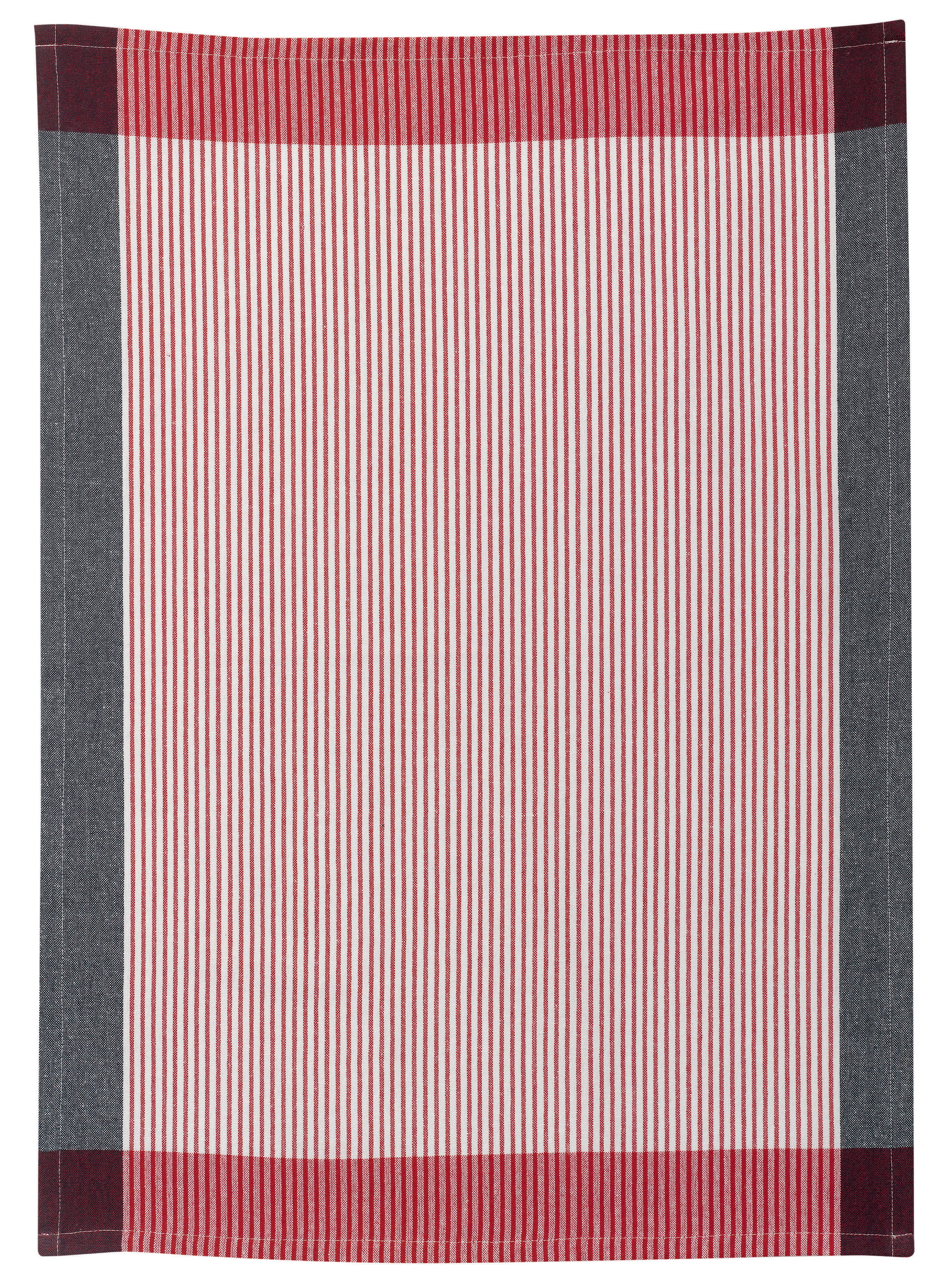 Gerecycleerde theedoek Dinis Rouge 50 X 70