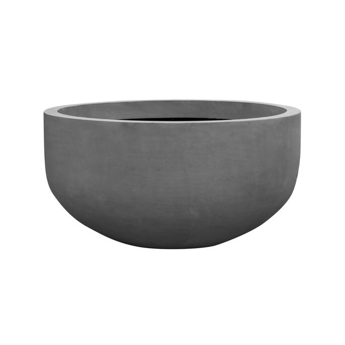 Pottery Pots - Bloempot City bowl L, Grijs