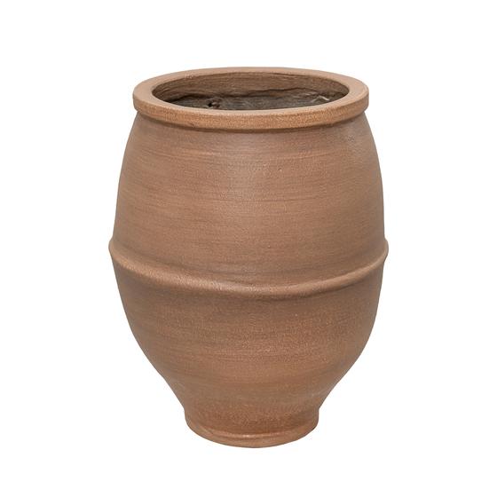 Pottery Pots - Bloempot Elia L, Wortelbruin