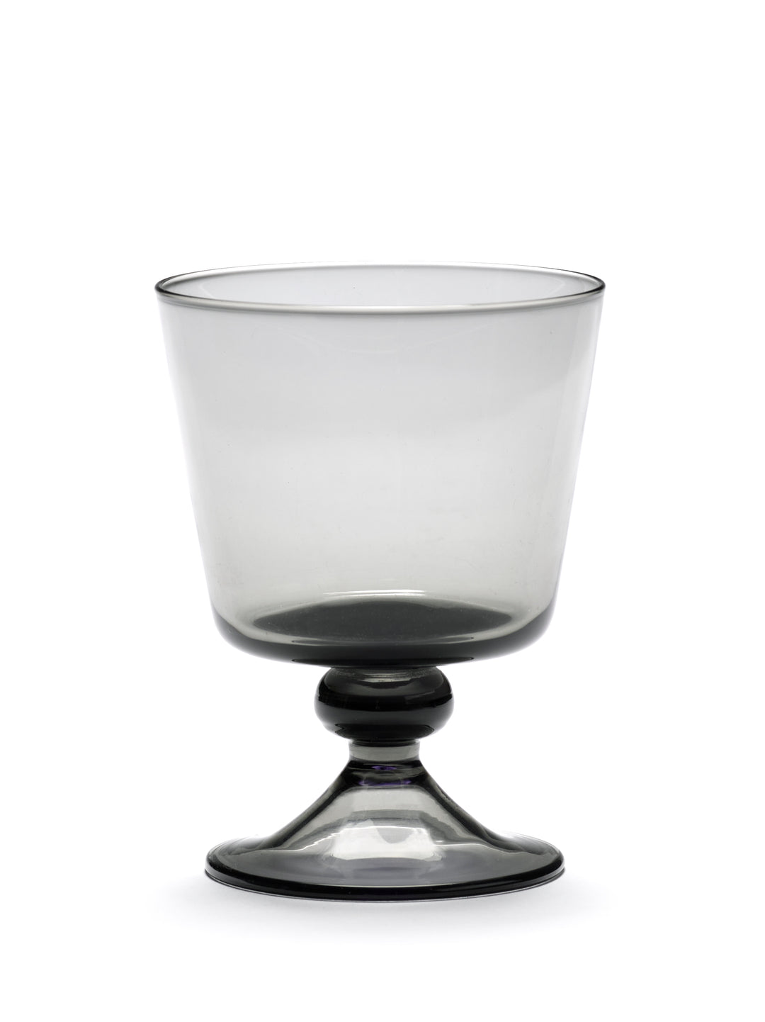 Serax - Marie Michielssen - Wittewijnglas Smoky Grey La Mère - Set van 4