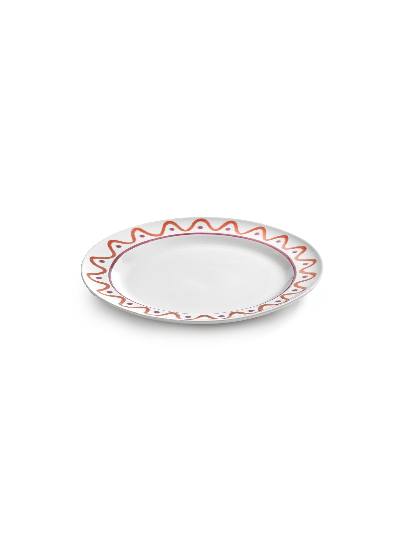 Serax - Marie Michielssen - Dinerbord Paars Oranje Charly - Set van 2