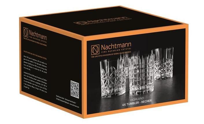 Nachtmann - Highland whiskyglas 345 ml, set van 4