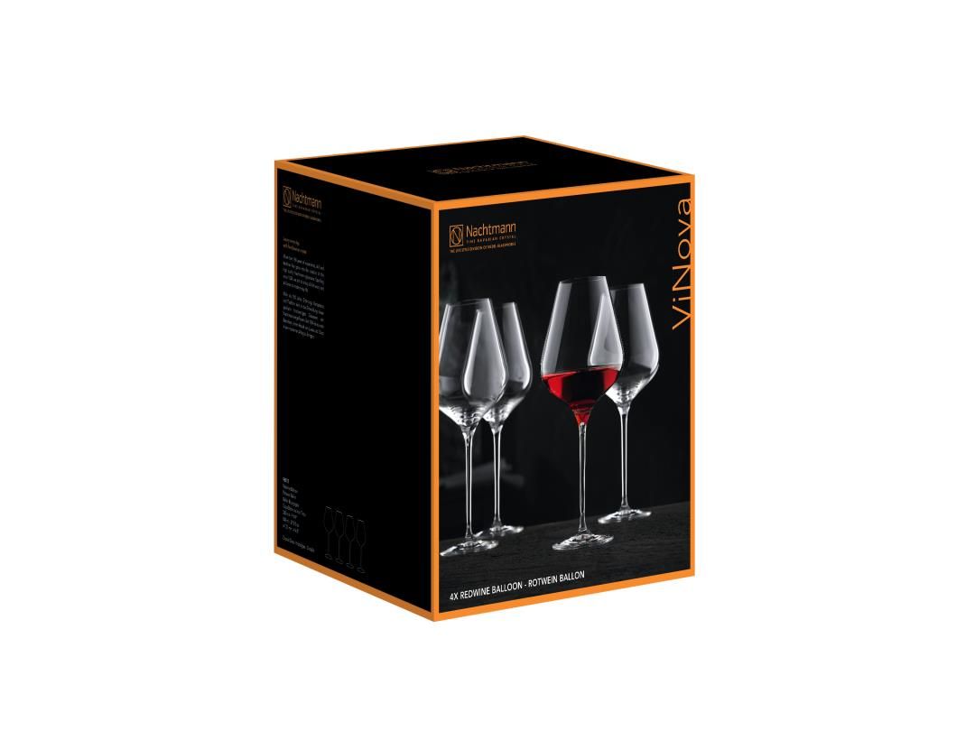 Nachtmann - ViNova rodewijnglas 840 ml set van 4