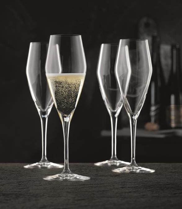 Nachtmann - ViNova Champagneglas 280 ml set van 4