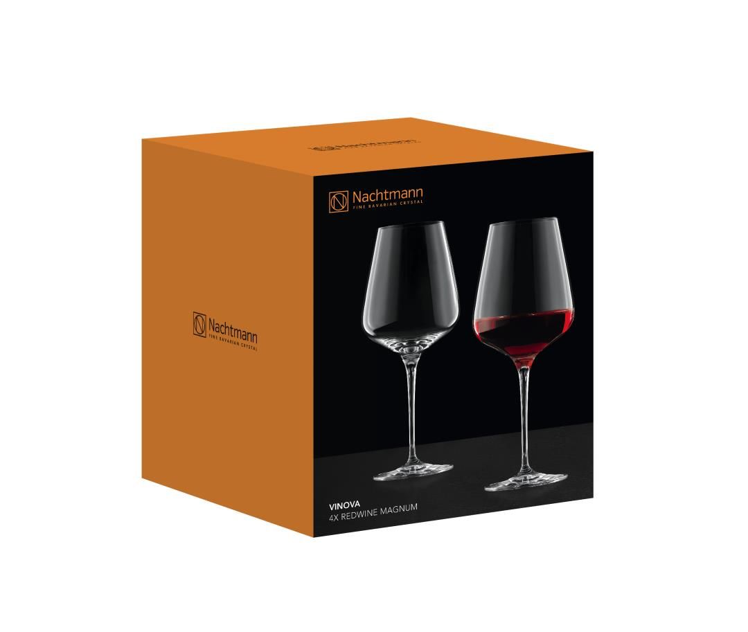 Nachtmann - ViNova Rodewijnglas Magnum 680 ml, set van 4