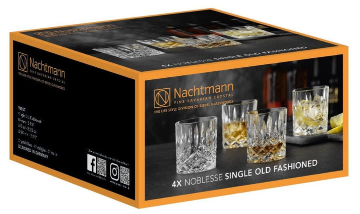 Nachtmann - Noblesse whiskyglazen 245 ml, set van 4