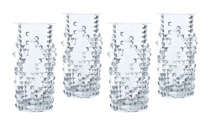 Nachtmann - Punk longdrinkglas 390 ml set van 4