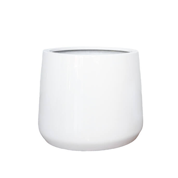 Pottery Pots - Bloempot Jumbo Patt XS, Hoogglans Wit