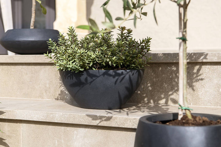 Pottery Pots - Bloempot Dorant M, Zwart