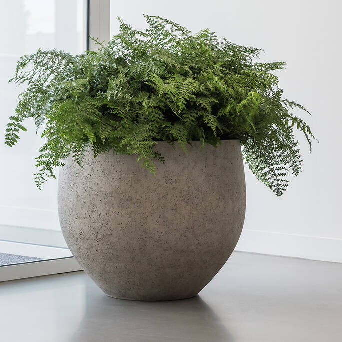 Pottery Pots - Bloempot Jumbo Orb XXS, Beige Washed