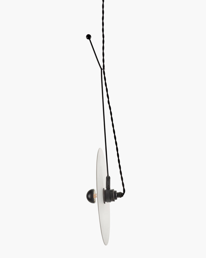 Ann Demeulemeester - Ann Demeulemeester - Hanglamp Zwart Wit Luna L1