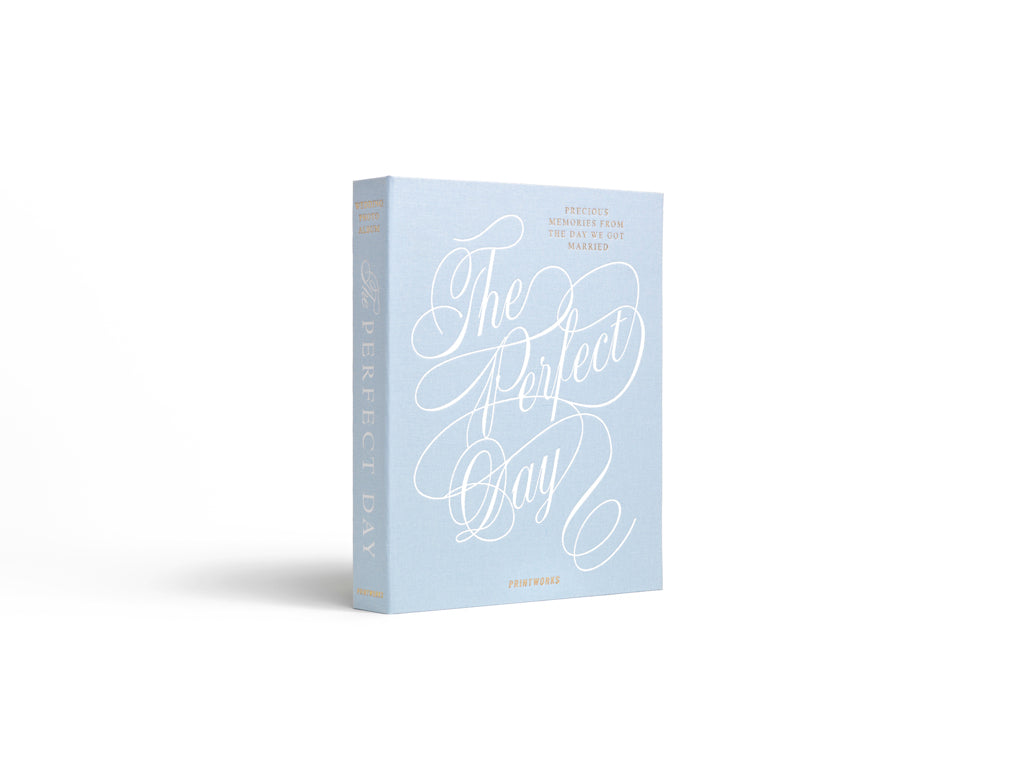Printworks Wedding Album - The Perfect Day - Lichtblauw