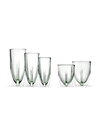 Ann Demeulemeester - Ann Demeulemeester - UNIVERSEEL GLAS LIGHTGROEN DORA - Set van 4