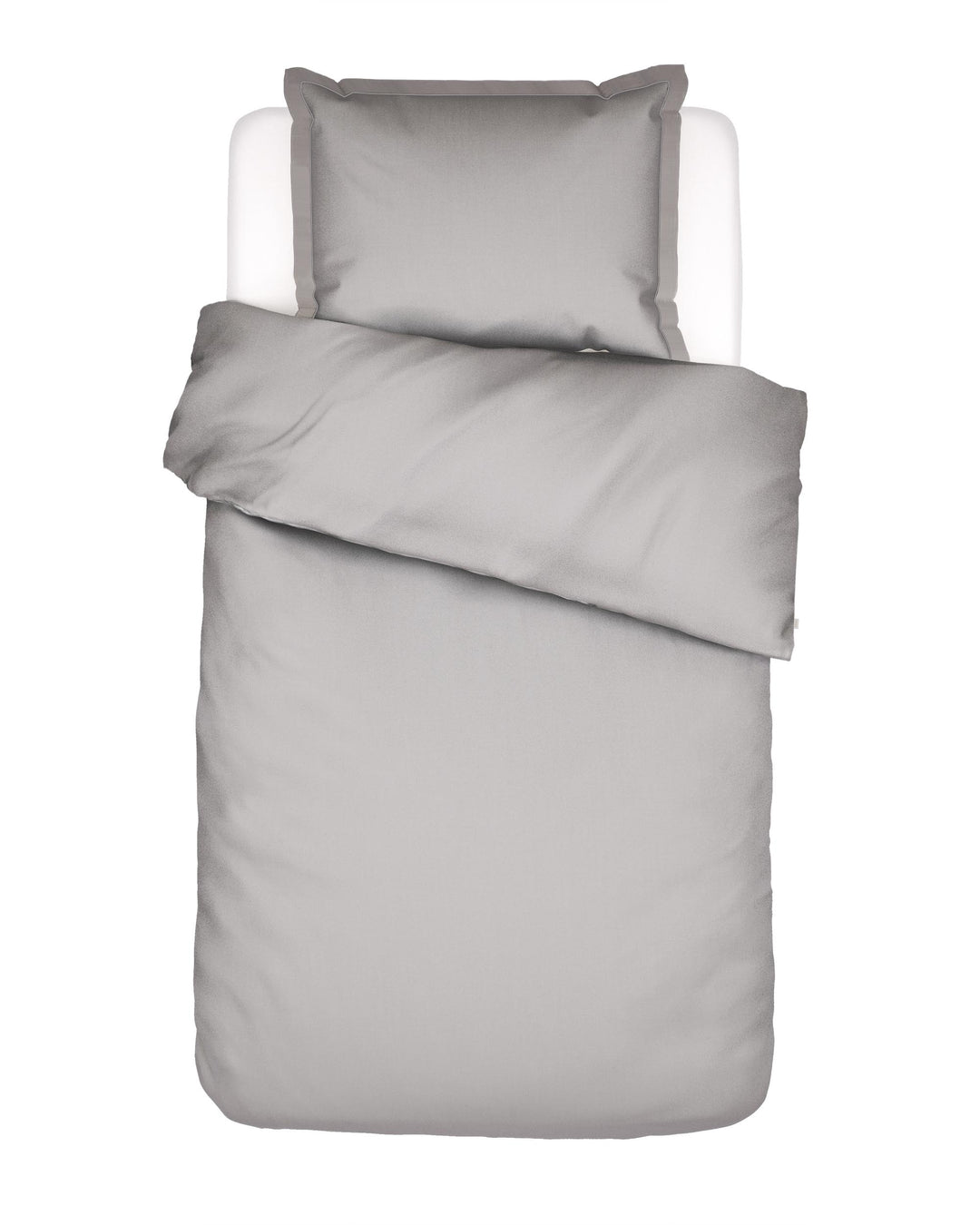 Essenza | Aziza Dekbedovertrek - 1p set 140x220+60x70, Cloud Grey