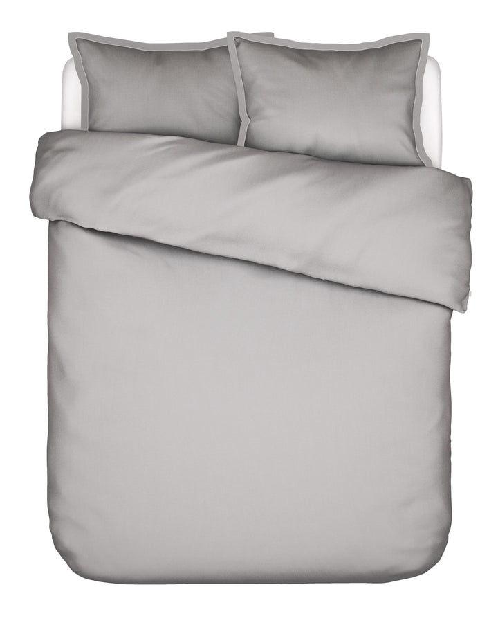Essenza | Aziza Dekbedovertrek - 2p set 200x220+2/60x70, Cloud Grey