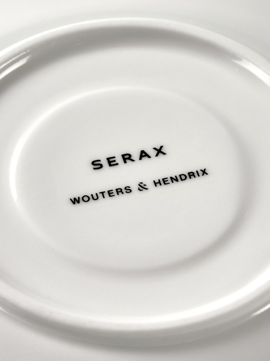 Serax - Wouters &amp; Hendrix - Kopje + Schotel Wit - Set van 2