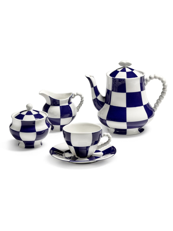 Serax - Wouters &amp; Hendrix - Theepot Blauw Wit