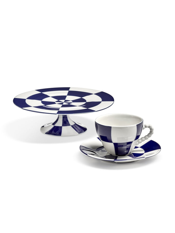 Serax - Wouters &amp; Hendrix - Gebakschaal Blauw Wit Fête Des Bêtes