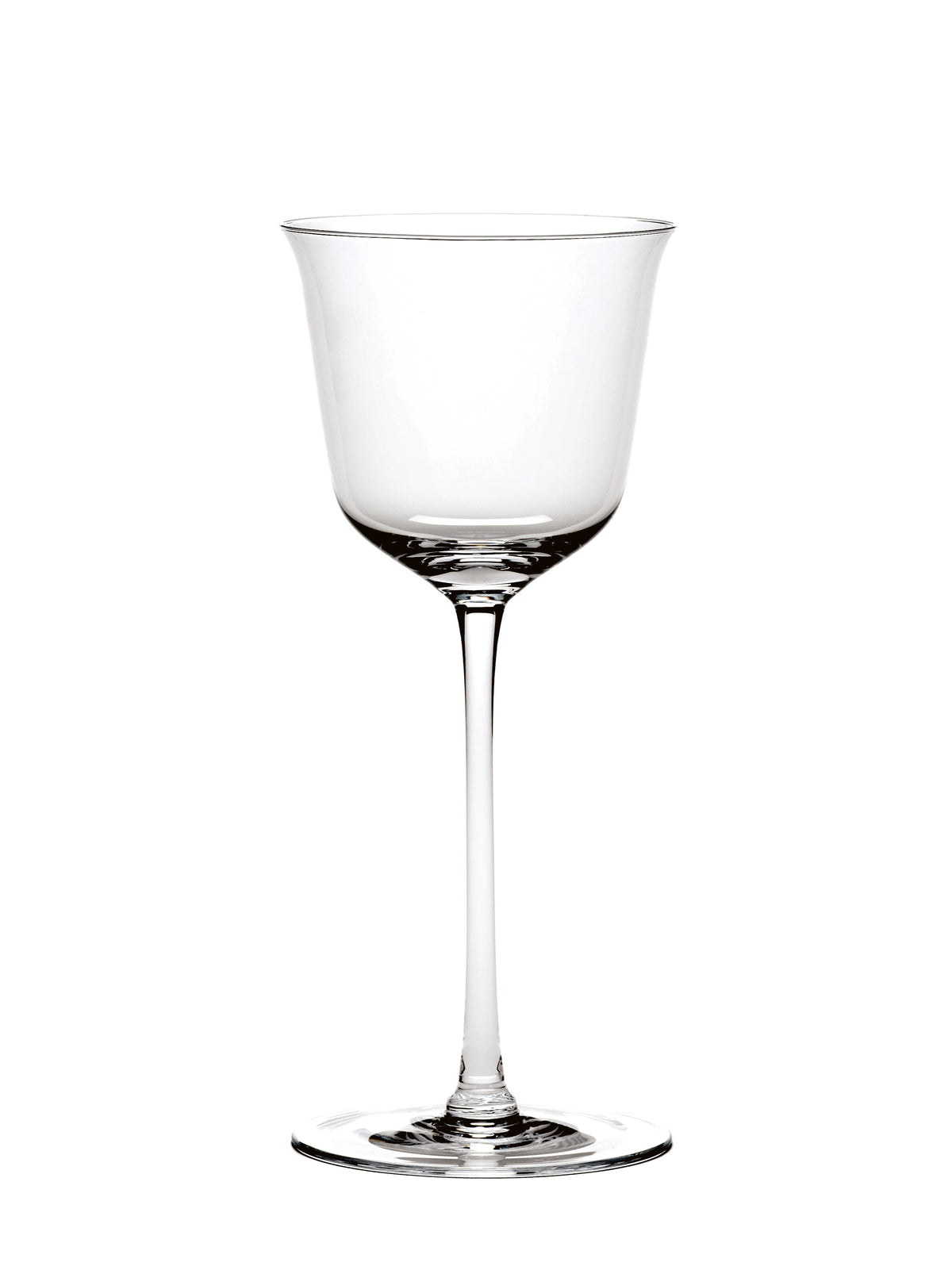 Ann Demeulemeester - Rode Wijnglas Transparant Grace - Set van 4