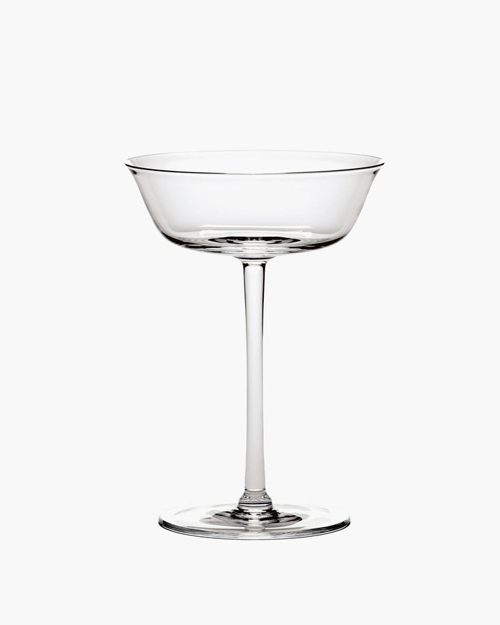 Serax - Ann Demeulemeester - Champagneglas Transparent Grace - Set van 4