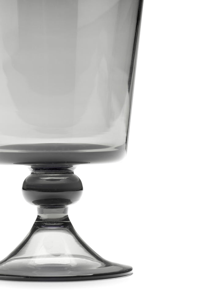 Serax - Marie Michielssen - Rodewijnglas Smoky Grey La Mère - Set van 4