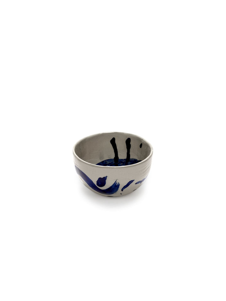 Serax - Marie Michielssen - Cerealekom Beige/Blauw Sophia - Set van 2