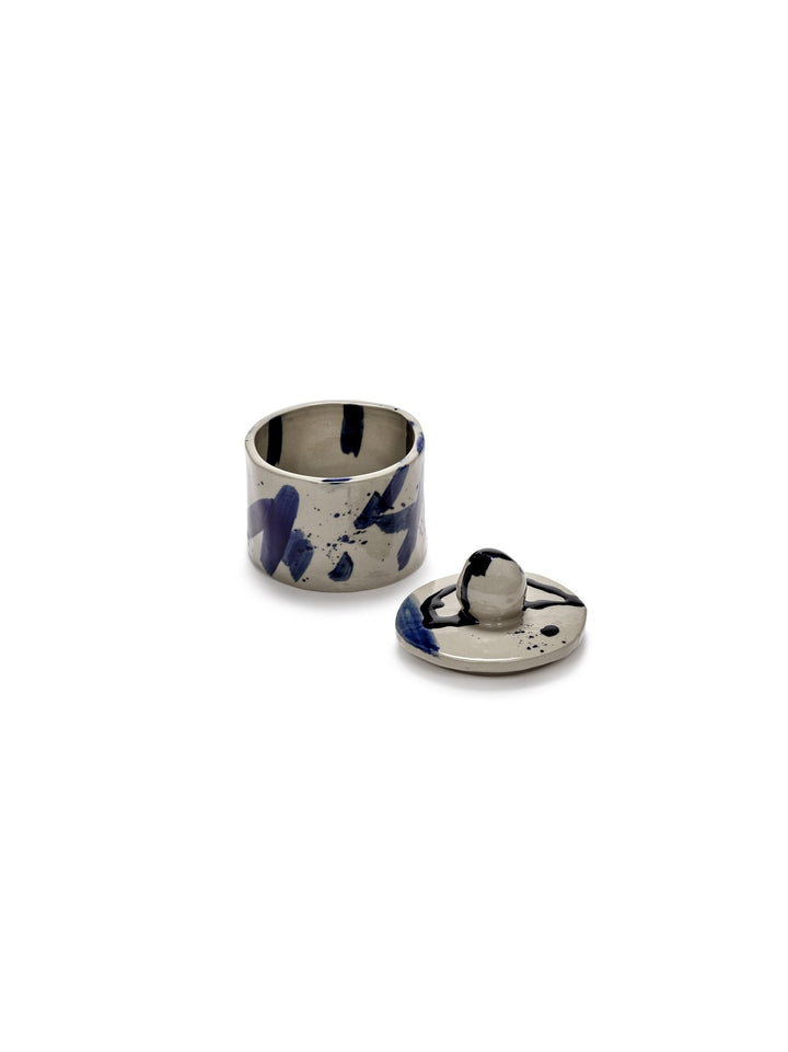 Serax - Marie Michielssen - Voorraadpot 01 Beige/Blauw Sophia