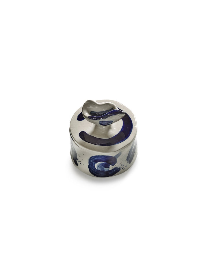 Serax - Marie Michielssen - Voorraadpot 02 Beige/Blauw Sophia