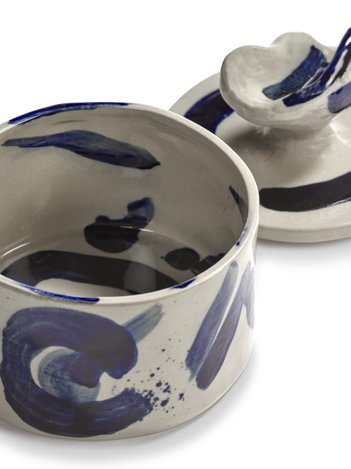 Serax - Marie Michielssen - Voorraadpot 02 Beige/Blauw Sophia