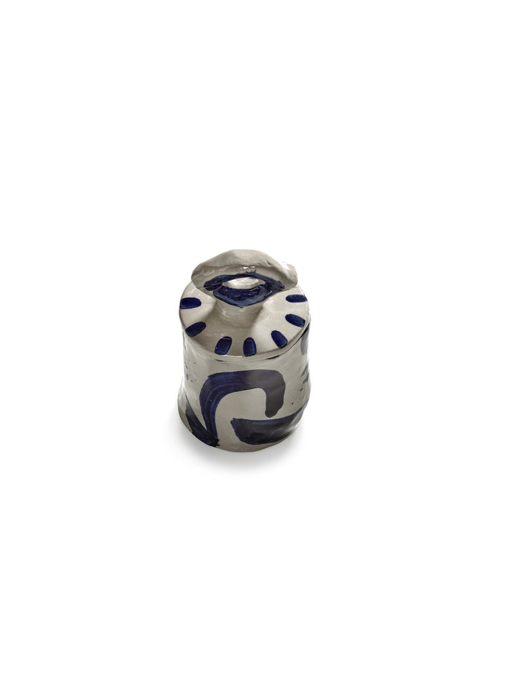 Serax - Marie Michielssen - Voorraadpot 03 Beige/Blauw Sophia